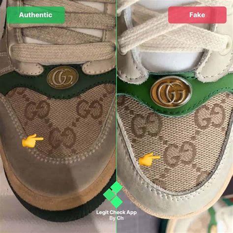 wearing fake gucci shoes|How to Spot Fake Gucci Slides: Authentication Tips & Tricks .